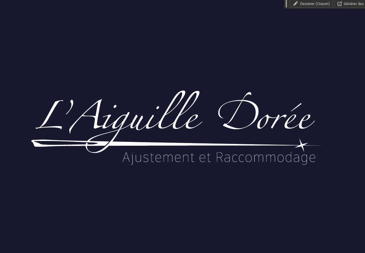 Refonte graphique de l'atelier de couture L'aiguille d'or