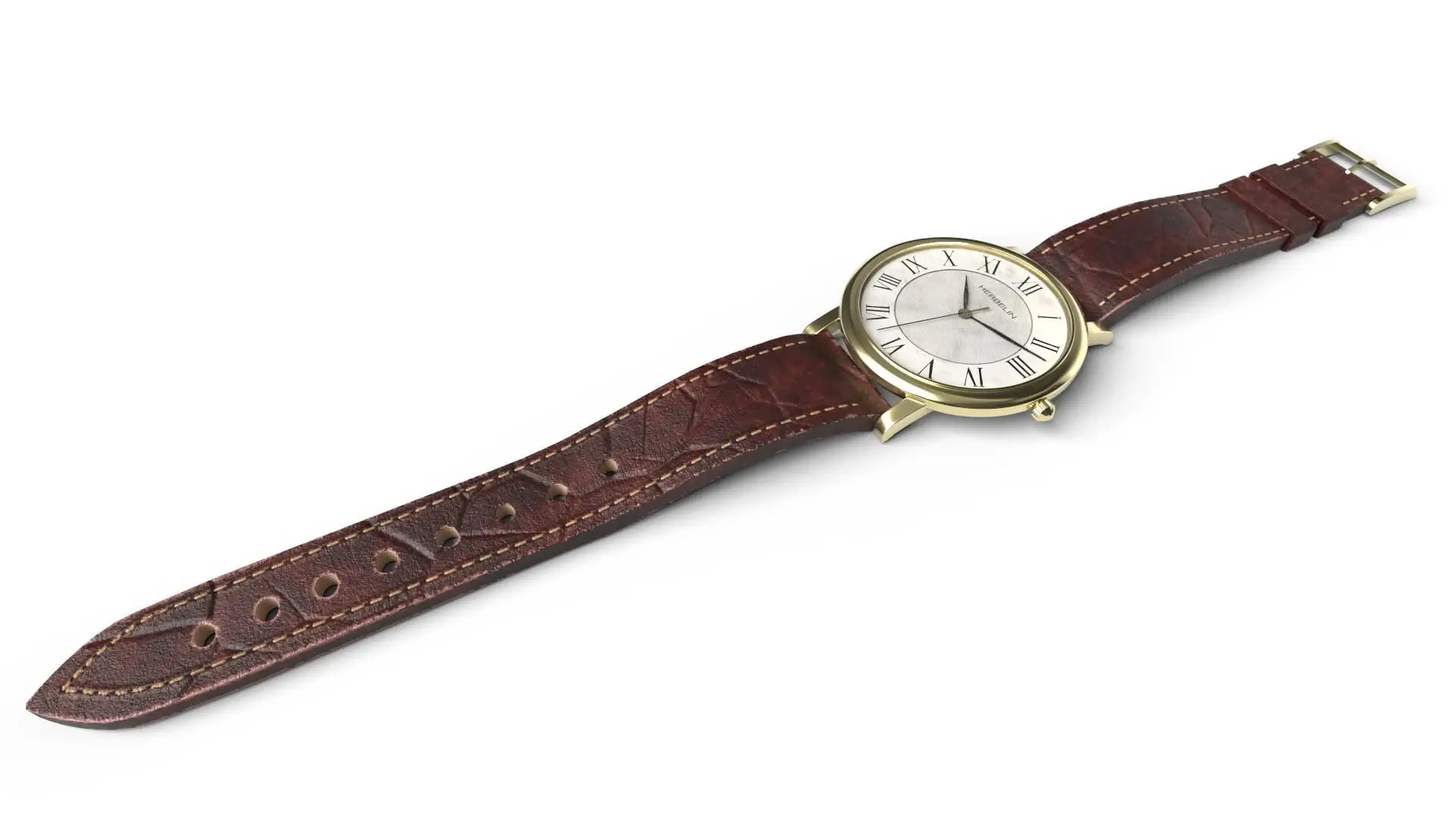 Montre vieillie — premières rayures et patine
