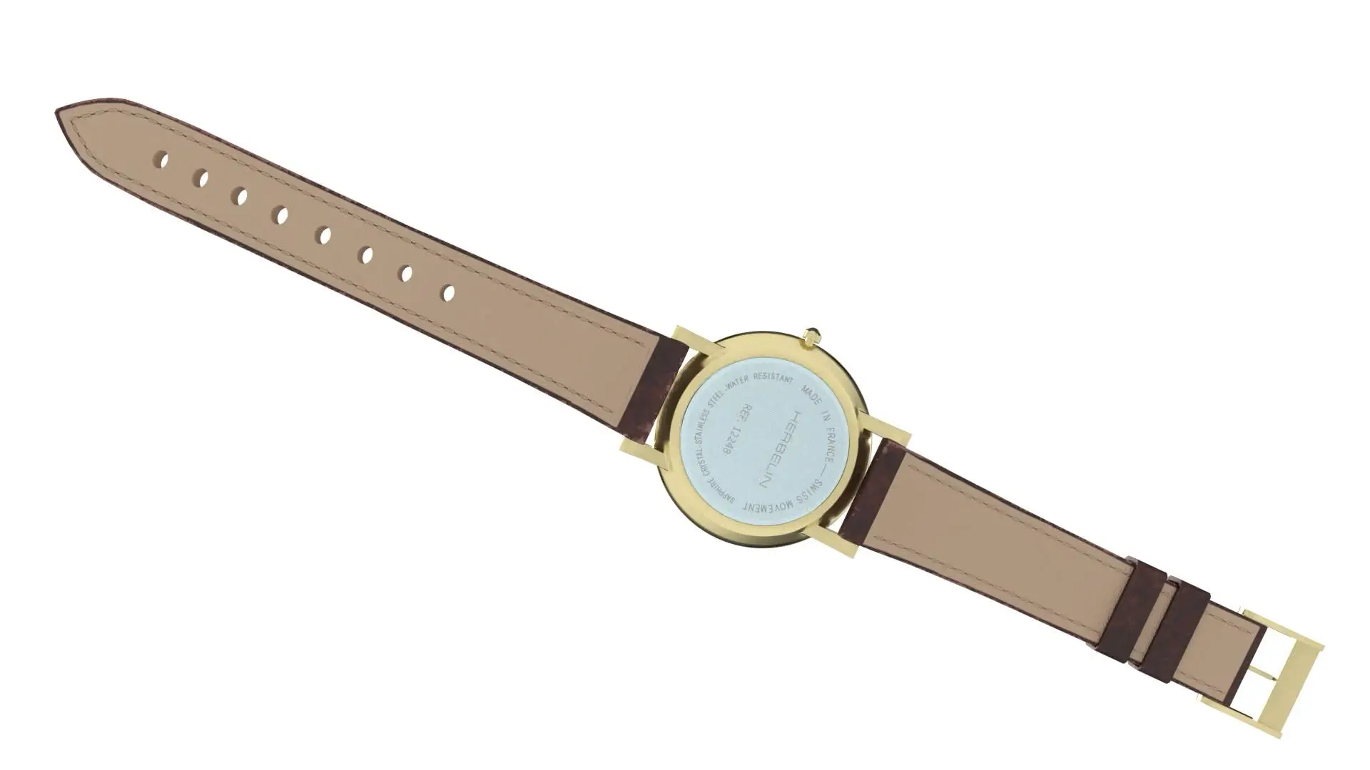 Montre vieillie — usure avancée avec micro-rayures